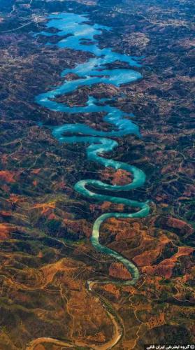 رود اژدهای آبی در پرتغال