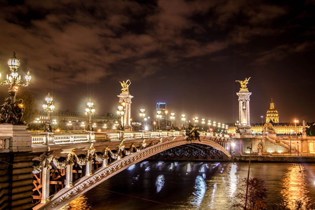 alexader_bridge_at_night_in_paris_france_by_henripostant-d5kmikg