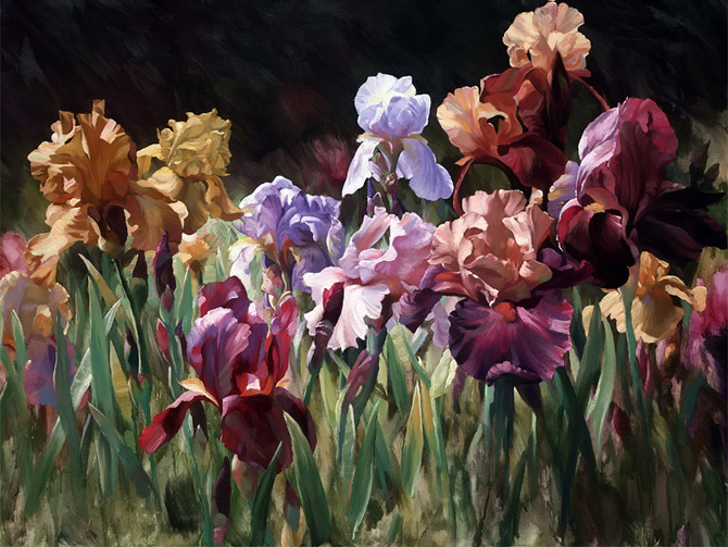 Flower_Paintings_by_Leon_Roulette-2